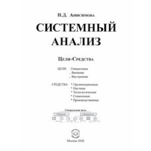 Системный анализ. Цели-Средства