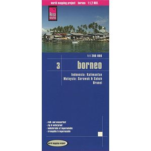 Борнео - Индонезия . Карта /Indonesien. Borneo (1:1.200.000)