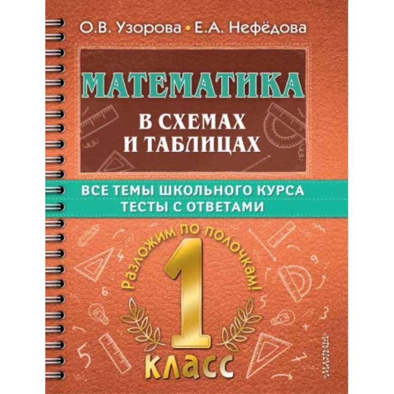 Математика в схемах и таблицах. Все темы школьного курса 1 класса с тестами Математика в схемах и таблицах. Все темы школьного курса 1 класса с тестами
