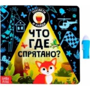 Книга с фонариком. Что где спрятано?