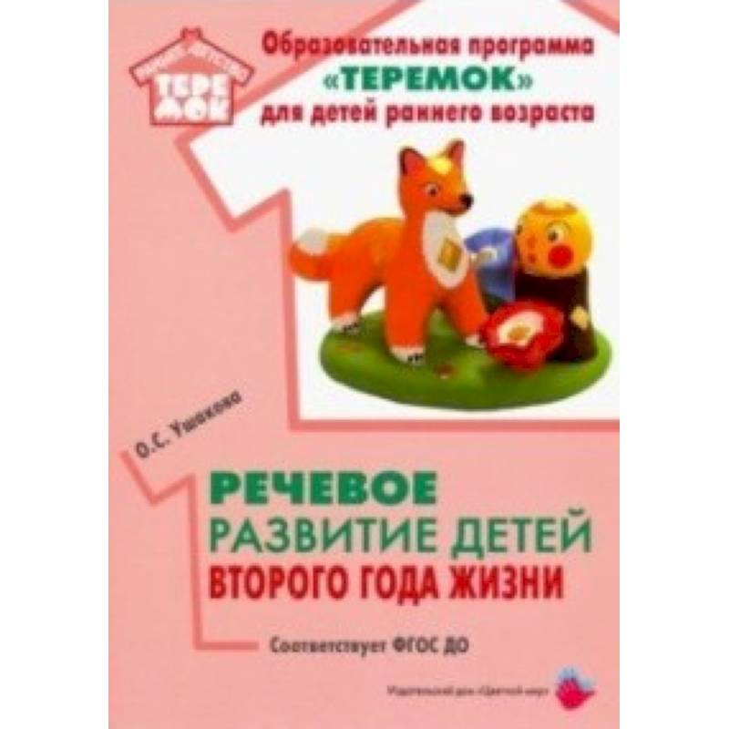 Речевое развитие детей второго года жизни. Методическое пособие. ФГОС ДО