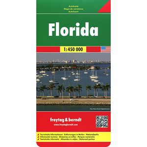 Флорида. Карта. Florida 1:450 000