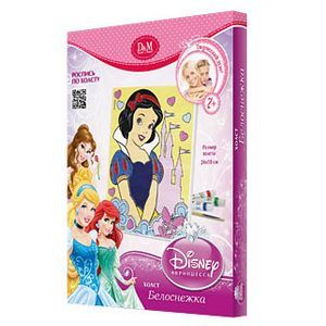 Роспись по холсту 'Белоснежка'