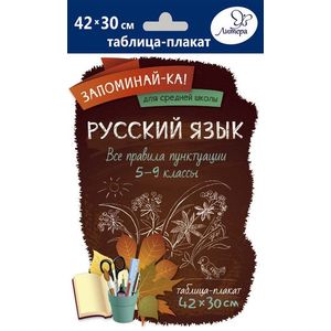 Русский язык. Все правила пунктуации 5-9 классы