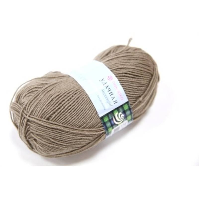 Удачная. Цвет 274-Серобежевый. 5x100 г