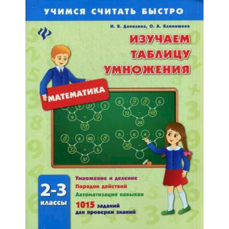 Изучаем таблицу умножения 2-3кл