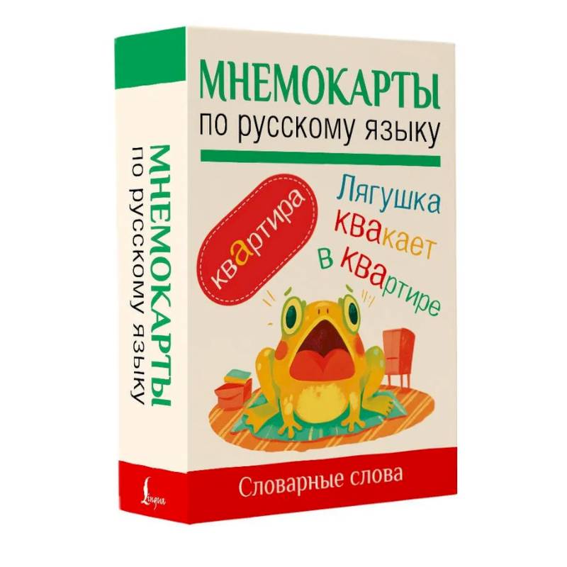 Мнемокарты по русскому языку. Словарные слова