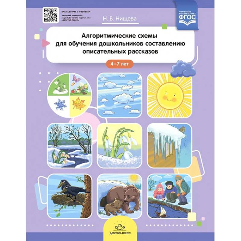 Алгоритмические схемы для обучения дошкольников составлению описательных рассказов Алгоритмические схемы для обучения дошкольников составлению описательных рассказов