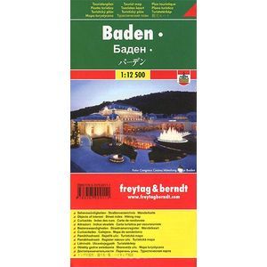 Баден. Туристическая карта / Baden: Touristenplan