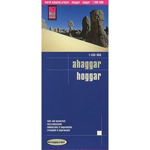 Ахаггар. Карта /  Ahaggar. Hoggar