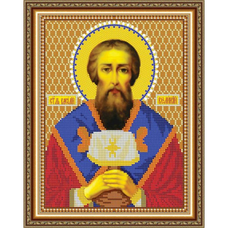 «Светлица» набор для вышивания бисером 8760 «Св. Василий» бисер Чехия 19x24см