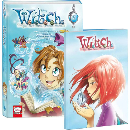 Кроссворды, головоломки, комиксы, книга Комплект W.I.T.C.H. Кризис двух миров (Том 1 + скетчбук с Вилл) купить по скидке