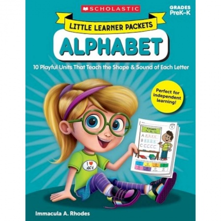Чтение на английском языке, книга Little Learner Packets: Alphabet купить по скидке