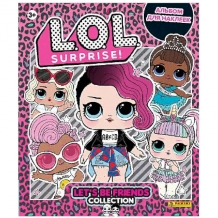 Альбомы, анкеты, дневнички, книга Альбом для наклеек 'L.O.L. Superprise 2' купить по скидке