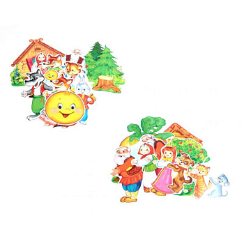 Вырубные фигуры А4. Русские сказки (комплект)