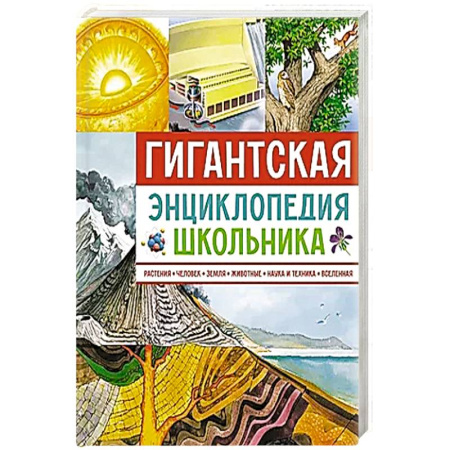 Познавательная литература, книга Гигантская энциклопедия школьника купить по скидке