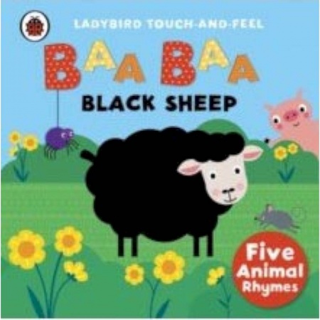 Чтение на английском языке, книга Baa, Baa, Black Sheep- ouch-and-feel rhymes, board купить по скидке