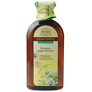 Шампунь для ослабленных и повреждённых волос с ромашкой лекарственной. 350 мл