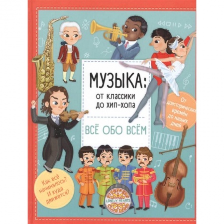 Культура и искусство, книга Музыка: от классики до хип-хопа купить по скидке