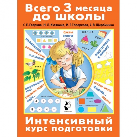 Общая подготовка к школе, книга Интенсивный курс подготовки купить по скидке