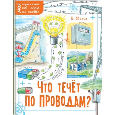 Познавательная литература, книга Что течёт по проводам? купить по скидке