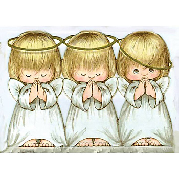 Картина стразами 'Ангелочки'