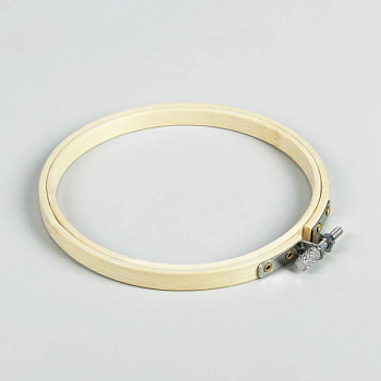 Пяльцы для вышивания деревянные, d=12,5 см