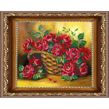 «Светлица» набор для вышивания бисером №108 «Дыхание лета» бисер Чехия 48x38 см