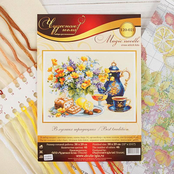 Набор для вышивания крестом 'В лучших традициях' 38x29 см