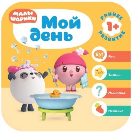 Книги для самых маленьких (0-3 года), книга Мой день. Курс раннего развития 1+ купить по скидке
