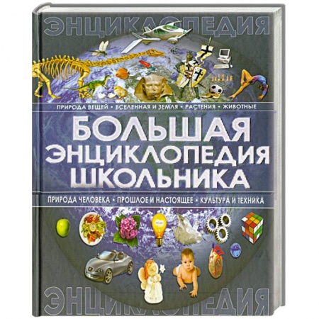 Книги, книга Большая энциклопедия школьника купить по скидке