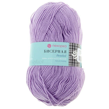 Бисерная. Цвет 178-Св.сиреневый. 5х100 г
