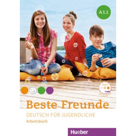 Немецкий язык, книга Beste Freunde. Deutsch fur Jugendliche. Arbeitsbuch. A1.1 (+CD) купить по скидке