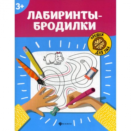 Развитие логики и мышления, книга Лабиринты-бродилки: 3+ купить по скидке