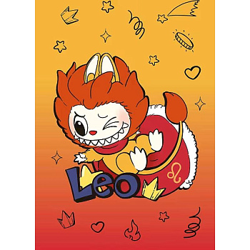 The Monsters. Астрологический блокнот Лев (Лабубу)