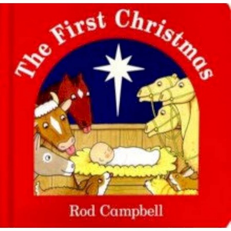Литература на иностранном языке для детей, книга The First Christmas (board book) купить по скидке