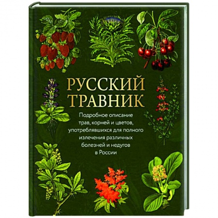 Гомеопатия. Траволечение, книга Русский травник. Подробное описание трав, корней и цветов, употреблявшихся для полного излечения различных болезней и недугов в России купить по скидке