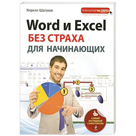 Книги, книга Word и Excel без страха для начинающих. Самый наглядный самоучитель купить по скидке