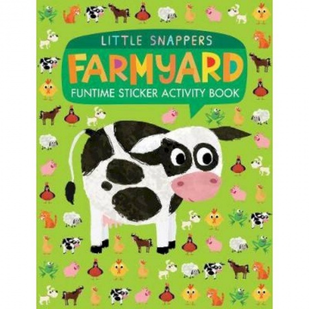 Чтение на английском языке, книга Farmyard. Funtime Sticker Activity Book купить по скидке