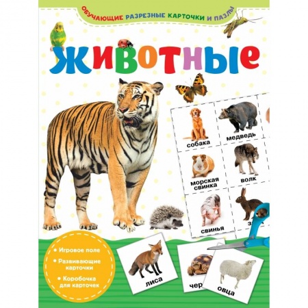 Общая подготовка к школе, книга Животные купить по скидке
